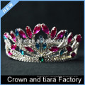 Corona rosada de la tiara de la princesa rosada para las muchachas